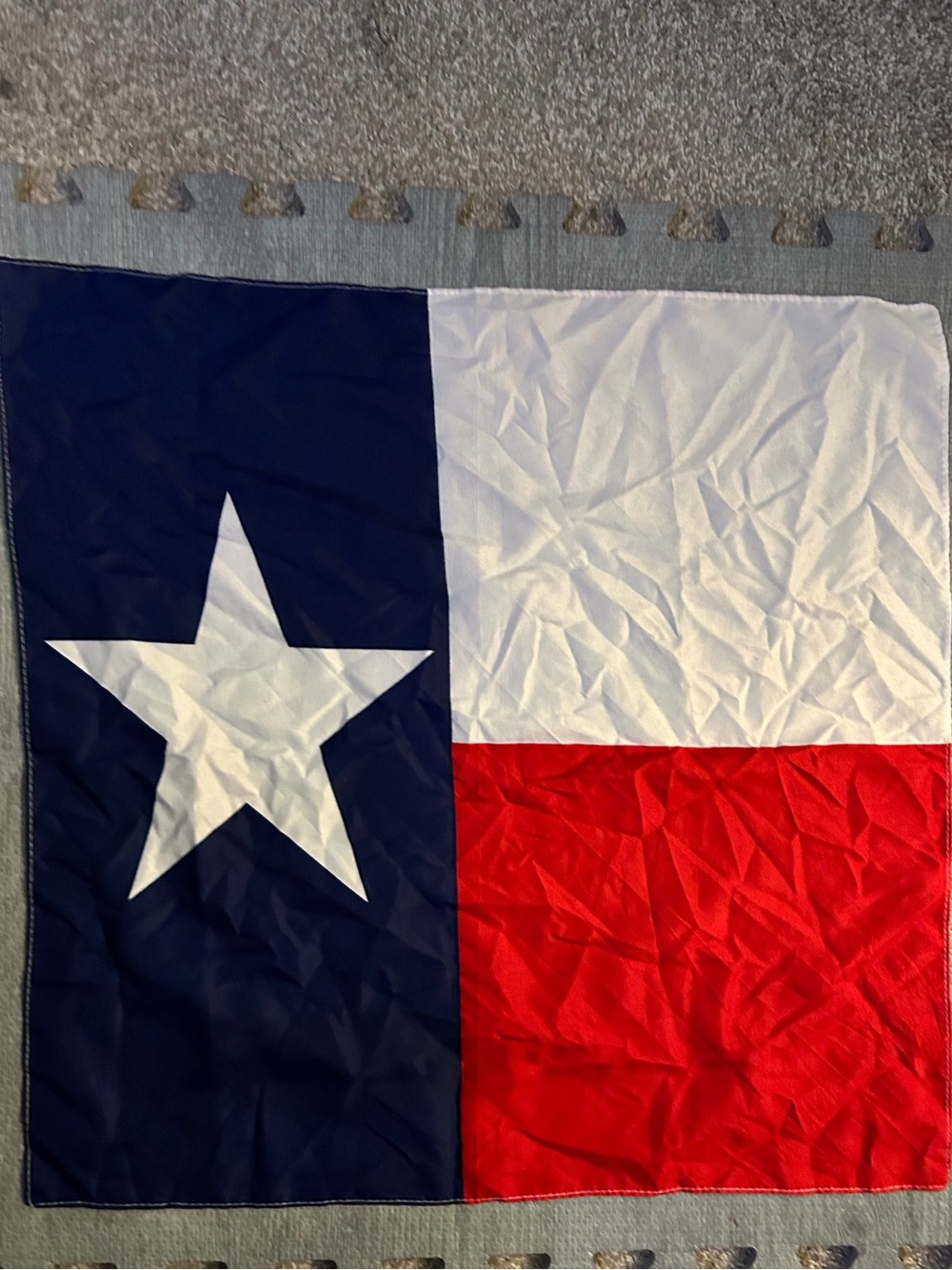 Texas Flag Decorative Throw Blanket - Red, White & Blue